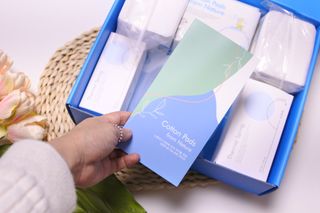설랩수앤슈, 직접 만들어 쓰는 아기 물티슈 — 5점을 준 리뷰어가 2021년 11월 올린 사용 사진