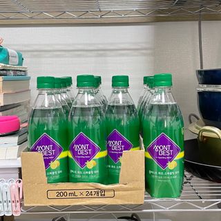 몽베스트 Montbest with Sparkling water Lemon OR Lime 20병(랜덤) — 5점을 준 리뷰어가 2021년 10월 올린 사용 사진