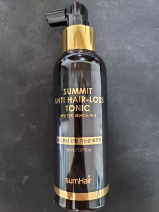 썸헤어 / SUMHAIR 썸헤어 써밋 안티 헤어로스 토닉 — 5점을 준 리뷰어가 2021년 5월 올린 사용 사진