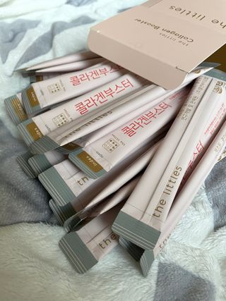 더리틀스 콜라겐부스터 — 5점을 준 리뷰어가 2022년 12월 올린 사용 사진