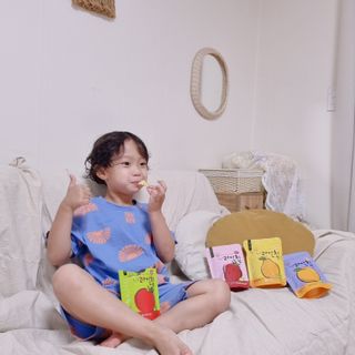 아비삭과일칩 5종 /딸기,사과,배,귤,무화과 5종 — 5점을 준 리뷰어가 2021년 5월 올린 사용 사진