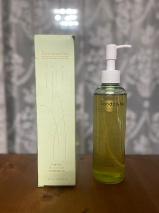 스킨큐어 산다화 순한 클렌징 동백 오일 200ml — 3.5점을 준 리뷰어가 2023년 5월 올린 사용 사진