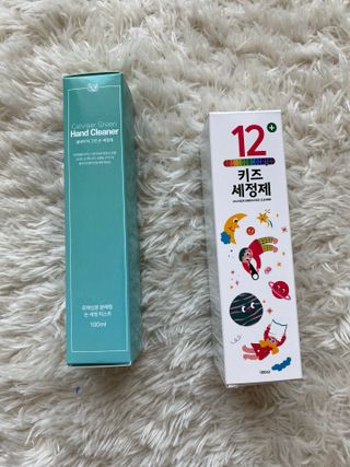 셀바이져 항균 스프레이 핸드워시 + 키즈세정제 SET — 5점을 준 리뷰어가 2021년 3월 올린 사용 사진