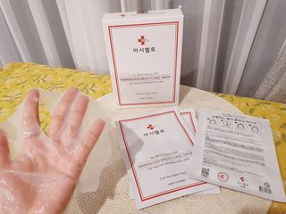 닥터마시멜로 마블러스 멀티 클리닉 마스크 — 5점을 준 리뷰어가 2021년 6월 올린 사용 사진