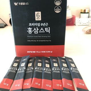 [푸름웰니스] 프리미엄 6년근 홍삼스틱 3mg x 100포 — 4.5점을 준 리뷰어가 2022년 4월 올린 사용 사진