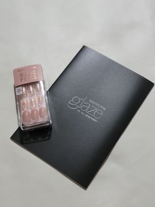 데싱디바 매직프레스 레귤러 스퀘어_6종 중 택 1 — 5점을 준 리뷰어가 2021년 10월 올린 사용 사진