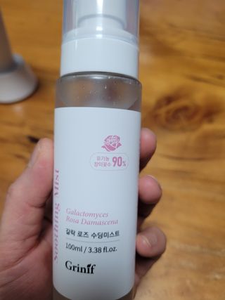 그리니프 유기농 갈락 로즈 수딩미스트 100ml — 5점을 준 리뷰어가 2023년 4월 올린 사용 사진
