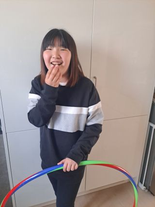 당류2g 자일리톨로 단맛을낸 슈카 퓨어비건 무설탕초콜릿 Xucker vegan 2개입 — 5점을 준 리뷰어가 2021년 4월 올린 사용 사진