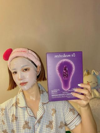 더메디코템 일루미네이팅 오로라 에멀젼마스크 — 5점을 준 리뷰어가 2025년 6월 올린 사용 사진