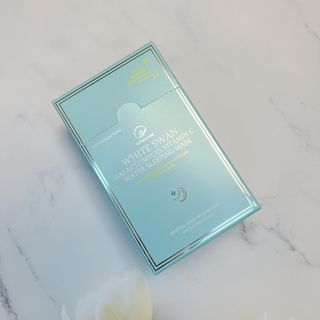 오투에니원 화이트 스완 갈락토미세스 비타민 C 워터 슬리핑 마스크 — 5점을 준 리뷰어가 2022년 12월 올린 사용 사진