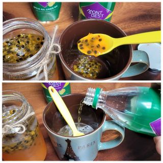 몽베스트 Montbest with Sparkling water Lemon OR Lime 20병(랜덤) — 5점을 준 리뷰어가 2021년 10월 올린 사용 사진