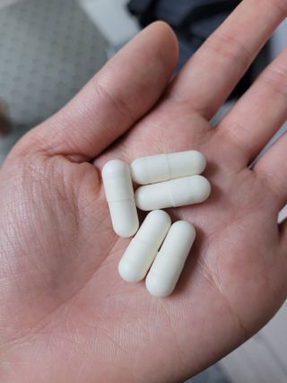 메디타민 인체유래 비피더스 포스트 프로바이오틱스 — 5점을 준 리뷰어가 2021년 5월 올린 사용 사진