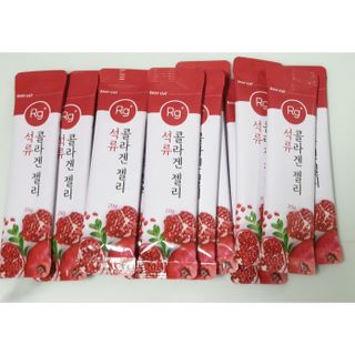 함초록 Rg+ 석류콜라겐젤리 — 5점을 준 리뷰어가 2021년 3월 올린 사용 사진