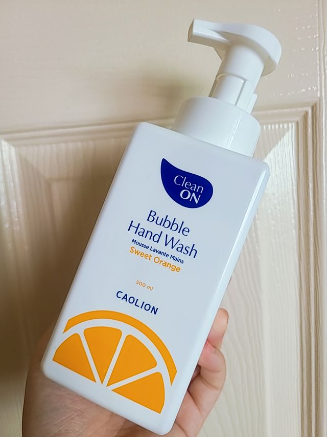 클린온 버블 핸드 워시 500ml 리뷰 사진