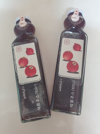 [바이윙클] 페르시아 유기농 석류 착즙주스 750ml 2병 + 선물박스 세트 — 5점을 준 리뷰어가 2022년 2월 올린 사용 사진