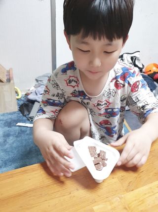매일바이오 토핑요거트 — 5점을 준 리뷰어가 2021년 5월 올린 사용 사진