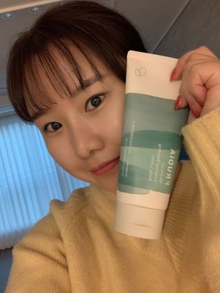 [후르디아] 올리브영 저자극 비건바디로션 — 5점을 준 리뷰어가 2023년 2월 올린 사용 사진