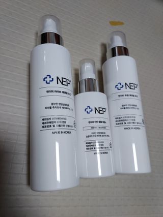 SOONWITH 순위드 NEP+ 스킨케어 3종 세트 — 5점을 준 리뷰어가 2021년 4월 올린 사용 사진