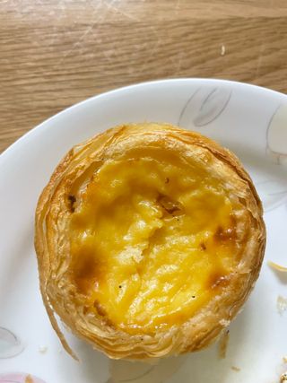 디앙뜨 포르투갈 에그타르트 오리지널 맛+패션후르츠+초콜릿타르트 맛 중 택1 — 3점을 준 리뷰어가 2021년 8월 올린 사용 사진
