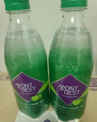 몽베스트 Montbest with Sparkling water Lime20병 — 5점을 준 리뷰어가 2022년 6월 올린 사용 사진