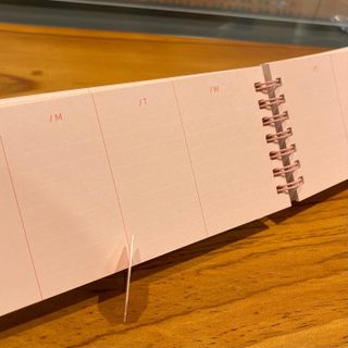 리훈 언더모니터 위클리 플래너 + 다정한 스티커 8mm 원형 칼라 얼굴 표정 1장 — 5점을 준 리뷰어가 2022년 4월 올린 사용 사진