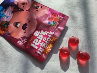 [팔도] 잔망루피젤리 믹스베리맛 42g 8개 — 5점을 준 리뷰어가 2022년 1월 올린 사용 사진