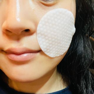팜스테이 티트리 바이옴 카밍 토너 패드 — 5점을 준 리뷰어가 2022년 4월 올린 사용 사진