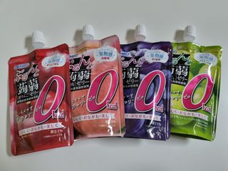ORIHIRO 오리히로 곤약젤리 제로칼로리 130g 4종 4팩(맛별로 1팩씩) — 5점을 준 리뷰어가 2023년 2월 올린 사용 사진