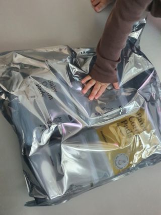 디어엘로디 프리미엄 유기농 유아 솜티슈 40매 3Pack +60매 1Pack 혼합형 — 5점을 준 리뷰어가 2021년 4월 올린 사용 사진