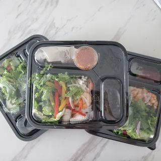 참살이도시락 작심삼일 샐러드도시락 3개 맛보기 새벽배송 또는 택배배송 — 5점을 준 리뷰어가 2021년 7월 올린 사용 사진
