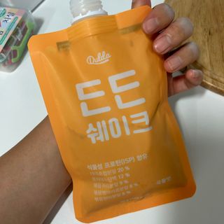 [덜다] 든든 식물성 단백질 쉐이크 40g X 7입 (곡물/딸기) — 5점을 준 리뷰어가 2023년 8월 올린 사용 사진