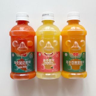 탐라원 제주의 맛, 몬딱주스 4종세트 - 한라봉몬딱주스, 천혜향몬딱주스, 청귤에이드, 당근몬딱주스 — 5점을 준 리뷰어가 2021년 7월 올린 사용 사진