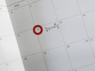 리훈 2023년 이야기다이어리 숏 날짜형 — 5점을 준 리뷰어가 2023년 1월 올린 사용 사진
