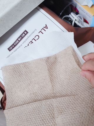 블뤼엔 일회용 수세미 — 5점을 준 리뷰어가 2021년 3월 올린 사용 사진