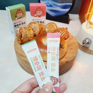 아이비웰니스 빵순이 효소 키위맛 7포 + 석류맛 7포 (총 14포, 2주분) — 5점을 준 리뷰어가 2022년 10월 올린 사용 사진