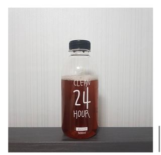 클린24시간 1BOX(5포) + 전용보틀(500ml) — 3.5점을 준 리뷰어가 2023년 5월 올린 사용 사진