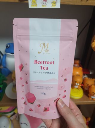마시다 매혹적인 붉은 빛이 입안 가득히, 비트루트차 — 4점을 준 리뷰어가 2021년 3월 올린 사용 사진