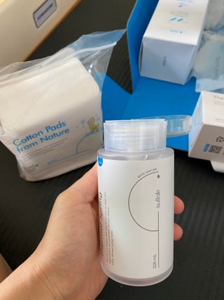 설랩수앤슈, 직접 만들어 쓰는 아기 물티슈 — 5점을 준 리뷰어가 2021년 8월 올린 사용 사진