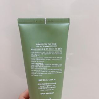[팜스테이] 티트리 바이옴 로우 피에이치 카밍 클렌저 — 5점을 준 리뷰어가 2022년 8월 올린 사용 사진