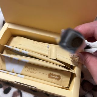 디오르 파인화이트 — 5점을 준 리뷰어가 2022년 1월 올린 사용 사진