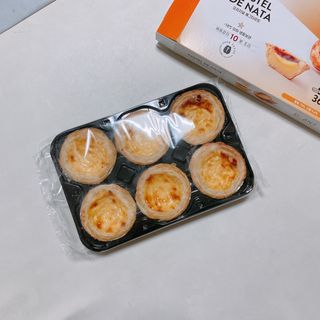 디앙뜨 포르투갈 에그타르트 오리지널 맛+패션후르츠+초콜릿타르트 맛 중 택1 — 4점을 준 리뷰어가 2021년 8월 올린 사용 사진