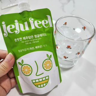 JEJUFEEL 풋풋한 제주담은 청귤에이드 — 4.5점을 준 리뷰어가 2022년 9월 올린 사용 사진