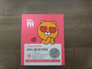 일동제약 마이니 마이니 늘씬날씬 콜라겐 세트 — 5점을 준 리뷰어가 2021년 2월 올린 사용 사진