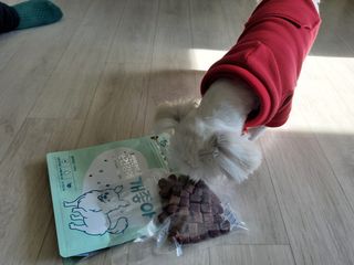 My Pet Care 천연단백질 눈건강에 개좋아 — 5점을 준 리뷰어가 2021년 2월 올린 사용 사진