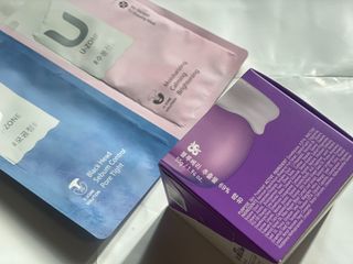[후르디아] 72시간 블루베리 속살 수분크림 — 5점을 준 리뷰어가 2021년 5월 올린 사용 사진