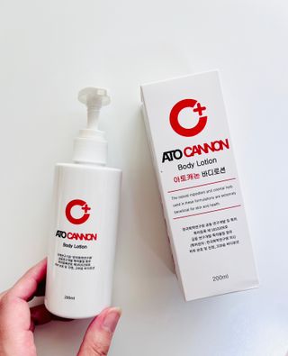 아토캐논(ATO CANNON) 아토캐논 고보습 바디로션 200ml — 5점을 준 리뷰어가 2023년 1월 올린 사용 사진