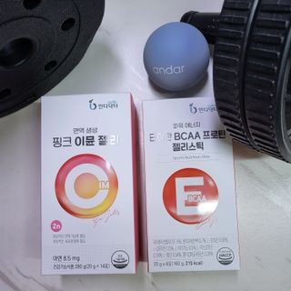 인디닥터 면역 생생 핑크 이뮨 젤리 + 타이탄 BCAA 프로틴 젤리스틱 — 5점을 준 리뷰어가 2022년 3월 올린 사용 사진