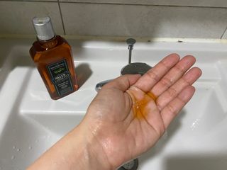 체코 비건화장품 마뉴팍투라 향좋은 천연 맥주샴푸 맥주샤워젤 — 5점을 준 리뷰어가 2022년 5월 올린 사용 사진