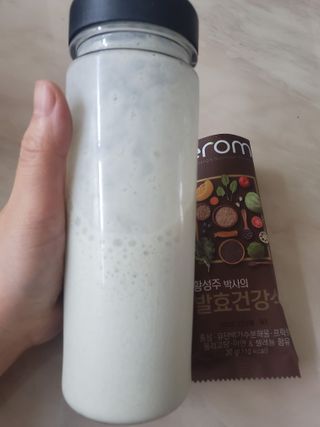 [이롬] 황성주박사의 발효건강식 30g x 30포 — 5점을 준 리뷰어가 2022년 7월 올린 사용 사진