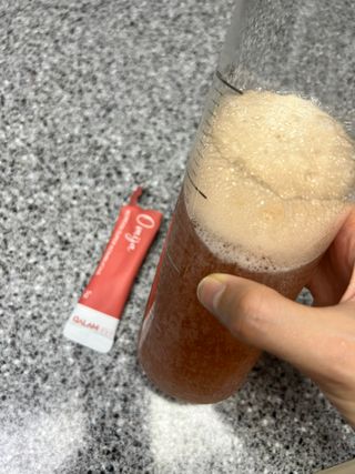 달람하리 DALAMHARI [미.친.탄.산.] 과즙 듬뿍 청량한 탄산 습관 15kcal 슈퍼콤부차 (오미자 / 유자 / 매실 택1) — 4점을 준 리뷰어가 2022년 8월 올린 사용 사진